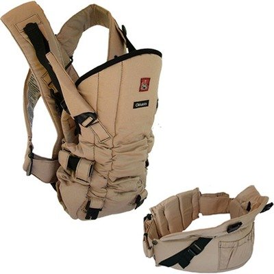Okkatots Front Baby Carrier System - Tan