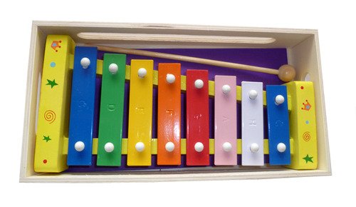 Childrens Wooden Musical Instrument - Xylophone 