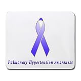 Pulmonary Hypertension Awareness Ribbon Mouse Pad