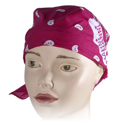 Hanni & Nanni Kinder Kopftuch, pink, 53 cm x 53 cm