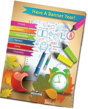 2015-2016 Standard Elementary Planner - "Have a Banner Year!"