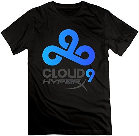 WXMY Men's LOL Cloud 9 HYPERX Logo T-shirt - XXL Black
