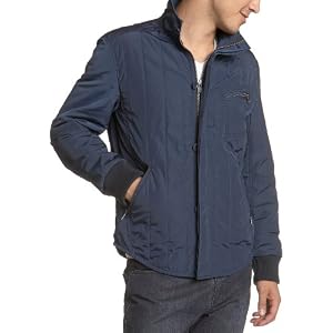Claiborne by John Bartlett Mens Quilted Coat