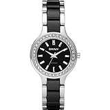 DKNY Ceramica Quartz Black Dial Women's Watch - NY8138