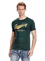 Broadway NYC Camiseta New York (Verde Oscuro)