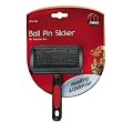 Mikki Grooming Ball Pin Slicker, Soft Grip Handle, Small