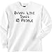 Binary Love - 10 People - Geek-Wear / Computers Crew Neck Sweatshirt