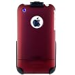 Seidio Innocase II Surface Combo Soft Touch Case & Holster for iPhone 3G and 3GS - Burgundy Red
