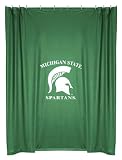 MICHIGAN STATE SPARTANS OFFICIAL TEAM JERSEY SHOWER CURTAIN