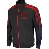 NBA adidas Washington Wizards Black Vibe Full Zip Track Jacket (Large)