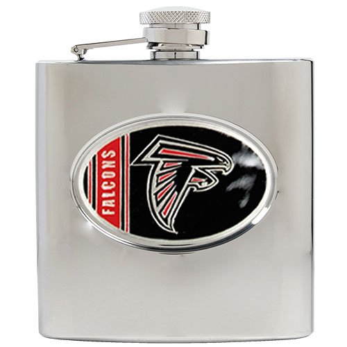 Atlanta Falcons NFL 6oz Stainless Steel Hip Flask