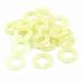 Magentoo(TM) 20 x Yellow 10mm Inner Diameter Pressure Foot Beige for Schmoll Drill Machine