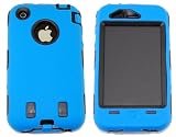 KingCase iPhone 3G & 3GS * Warrior Case * (Blue & Black) 8GB, 16GB, 32GB - The ULTIMATE Protector