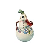 Disney Traditions by Jim Shore 4016575 Swaying Snowman Figurine, Goofy, 6-Inch