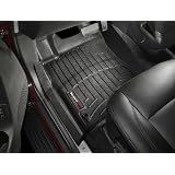 2008-2010 Infiniti QX56 Black WeatherTech Floor Liner (Full Set) [With 2 Floor Posts] by WeatherTech