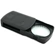 2X Magnifier Jewelers Stamp Coin Loupe Pop Up Tool