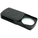 2X Magnifier Jewelers Stamp Coin Loupe Pop Up Tool