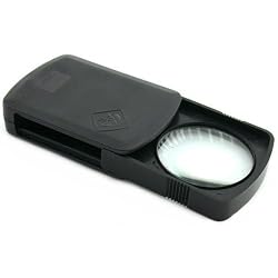 2X Magnifier Jewelers Stamp Coin Loupe Pop Up Tool