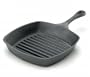 Emeril by All-Clad E9644064 Cast-Iron 10-Inch Square Grill Pan Cookware, Black