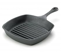 Emerilware 10-Inch Cast-Iron Square Grill Pan