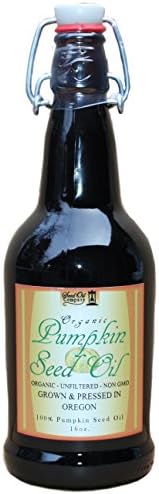 Organic Pumpkin Seed Oil 16oz. 2014 Crop (Grown and Pressed in Oregon USA)