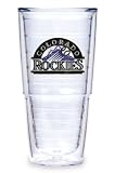Tervis Tumbler Colorado Rockies 24-Ounce Double Wall Insulated Tumbler, Set of 2