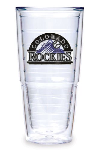 Tervis Tumbler Colorado Rockies 24-Ounce Double Wall Insulated Tumbler, Set of 2