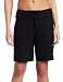JAG Women's Swimwear Long Boardshort, Black, Medium