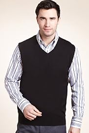 Collezione V-Neck Slipover with Cashmere