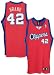 Los Angeles Clippers Elton Brand Authentic Jersey, Size= 52