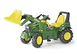 Eigenschaften Schneider Novus 71 012 6 / Schneider Novus 71 012 6 - Trettraktor 146 cm J.Deere 7930 mit Luftreifen, Schaltung, Lader und Bremse