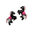 SCOUT Kinderschmuck Ohrstecker 925 Sterling Silber Pferd handemailliert 262093100