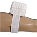 DMI Hypoallergenic Orthopedic Knee-Ease Foam Wedge Knee Rest Support Pillow to Put Between Knees with Hook and Loop Adjustment, 7 x 4 x 5 Inches, White