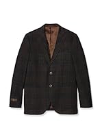 Pedro del Hierro Chaqueta Clásica Hombre (Marrón Oscuro)