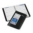 DayMinder Recycled Weekly Appointment Book, 5 x 8 Inches, Black, 2012 (G200-00)