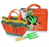 mini garden tool set for children- in handy carry bag