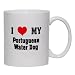 I Love/Heart Portuguese Water Dog Mug for Coffee / Hot Beverage (choice of sizes and colors)