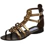 Steve Madden Women's Croww Sandal,Bronze Leather,9.5 M US