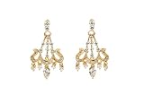 Vermeil Cubic Zirconia Heirloom Collection Chandelier Earrings by Crislu