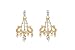 Vermeil Cubic Zirconia Heirloom Collection Chandelier Earrings by Crislu