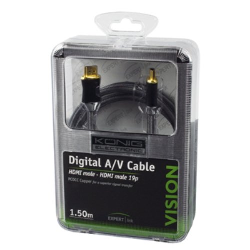 K&ouml;nig HDMI Kabel, 1,5 m Preisvergleich