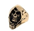 BRASS SKULL RING WIDTH: 22mm BRASS SKULL RING WIDTH: 22mm