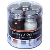 エルバン(J.HERBIN) ミニインクセット ボトルインク 消耗品 JHHB12004 ピグメント5色セット /