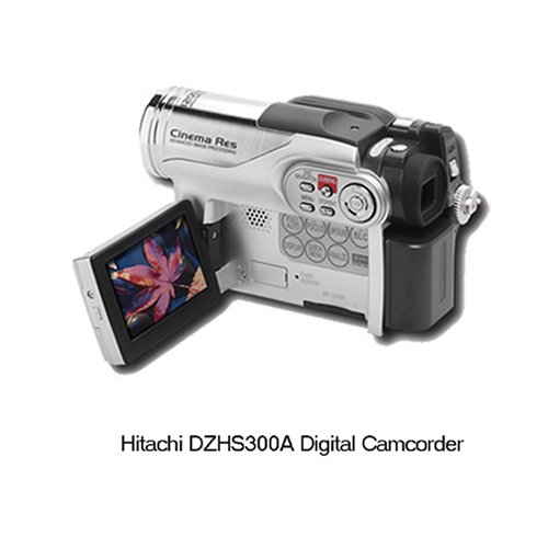 Cheap Hitachi DZ-HS300A 8GB DVD-HDD Hybrid Camcorder DZHS300A w/ 25x Optical Zoom BigVALUEInc Deluxe Bundle