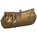 J. Furmani Pleated Metallic Clutch