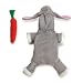 Zack & Zoey Polyester Bunny Rabbit Dog Costume, 20-Inch, Large