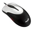 Genius NetScroll 100X - Rat�n, USB, Con cables, �ptico, 1200 DPI, Windows Vista/XP/2000, Macintosh OS X10.2.8, Negro