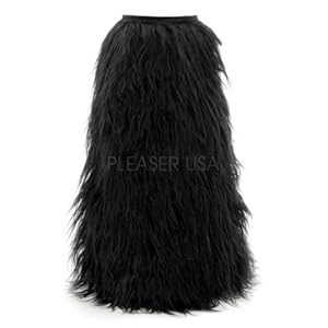 Black - Child One Size - Faux Fur Boot Covers