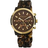 Michael Kors Quartz Brown Gem Dial Tortoiseshell Band - Women's Watch MK5216