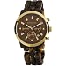 Michael Kors Quartz Brown Gem Dial Tortoiseshell Band - Women's Watch MK5216